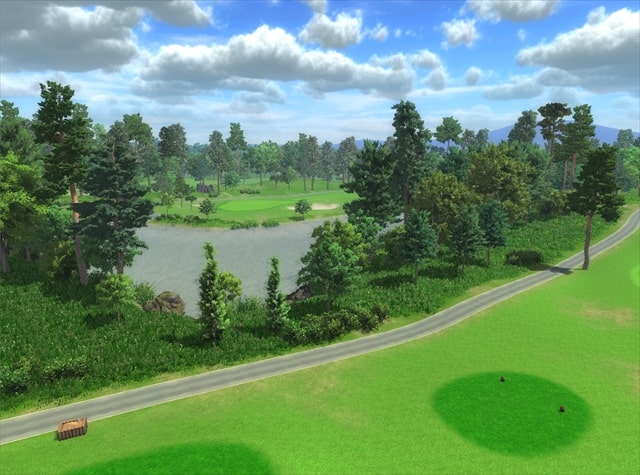 林越え｜ゴルフコース